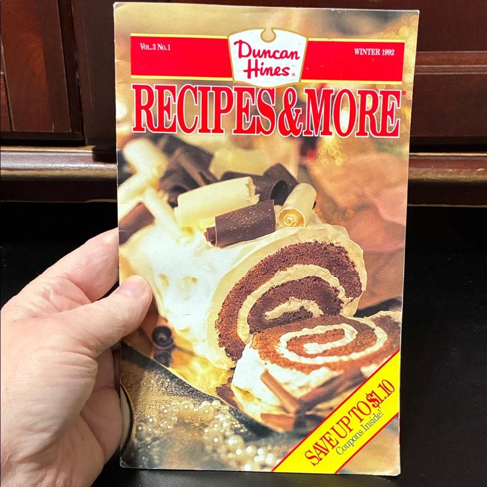 Set of four vintage cookbook magazines full of assorted recipes